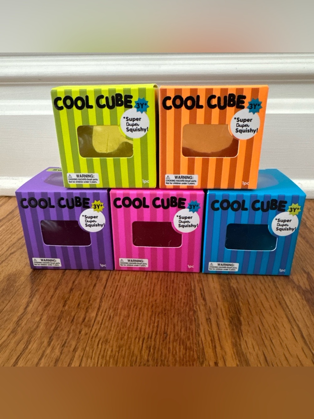 5 Cool Cube Squishy cube